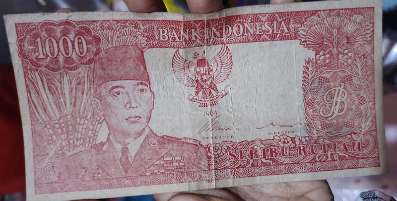 Uang Kuno Rp1.000 Bergambar Soekarno Viral, Kolektor Tawar Rp5 Miliar