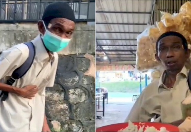 Video Pria Kelaparan Viral, Netizen Minta Jangan Hanya Razia Masker, Razia Orang Lapar Juga Digelar